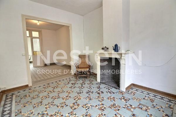 Maison Lomme - 104m² - trois chambres - carreaux de ciment d'origine