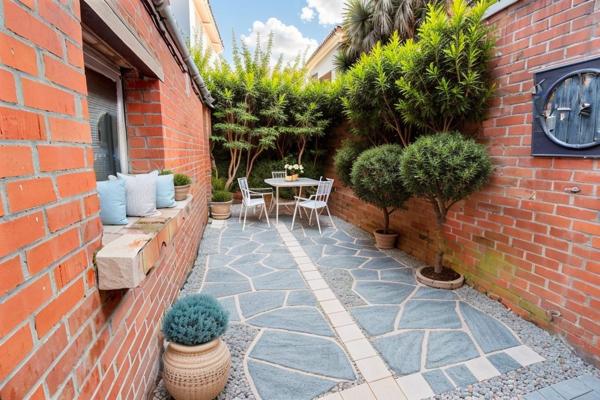 Maison Lomme - 104m² - trois chambres - carreaux de ciment d'origine