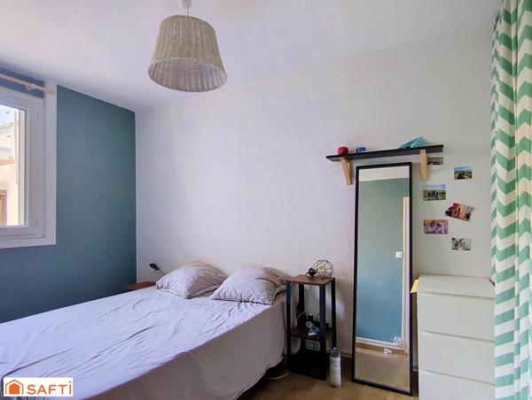 Appartement 3 pièces 49m² + place de parking et 2 caves