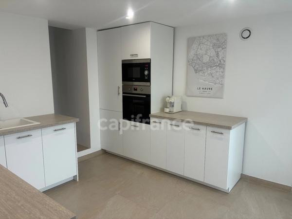 *Graville* maison rénovée de 97 m² avec jardin et garage, exposée plein Sud