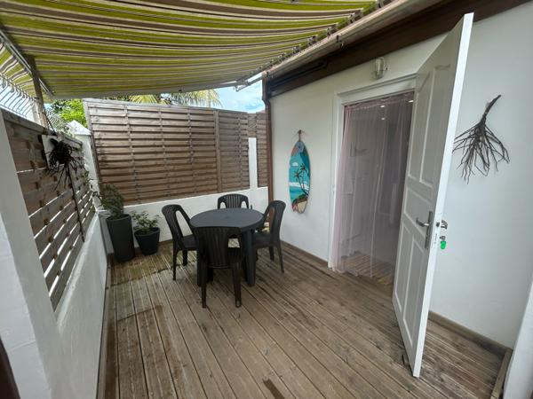 Appartement meuble T1 27m2 + 12m2 de terrasse