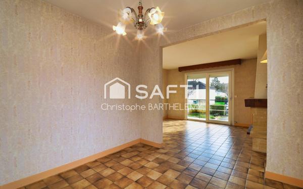 MAISON 64M2 2 CHAMBRES SUR SOUS SOL COMPLET SAINT PIERRE LES ELBEUF