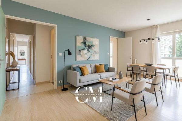Appartement Le Bouscat centre  4 pièces 86 m2 parking et balcon