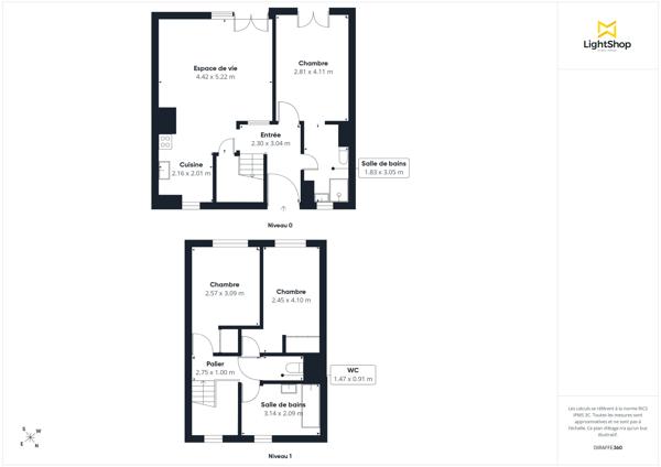 Duplex 4 pièces de 79 m² avec jardin et box - Rue Georges Politzer, Saint-Denis