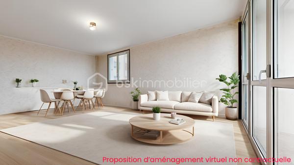 Appartement de 69 m²