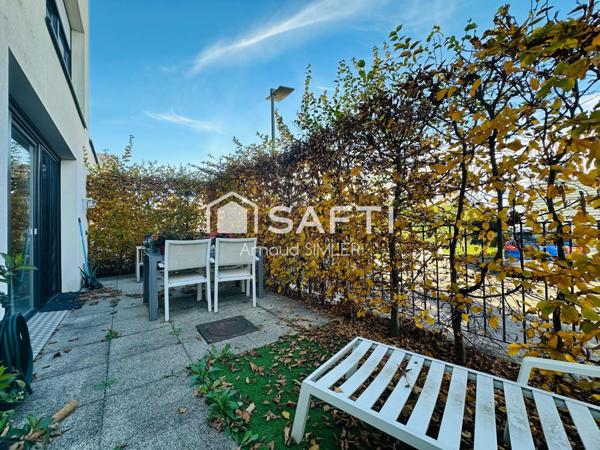 Appartement de type T2 en rez de jardin vendu loué.