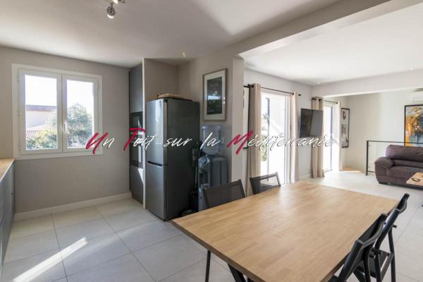 Maison fraîchement rénovée de 140m2, 5 chambres à Carqueiranne - Parcelle 400m2 piscinable