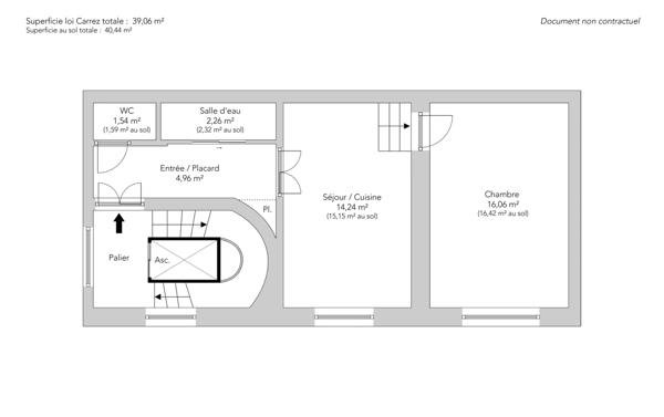 Appartement Paris 3e - MARAIS / ENFANTS ROUGES