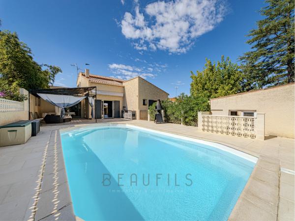 Aigues-Mortes (30220) EXCLUSIVITÉ - (30220) AIGUES MORTES - Villa de 167m² avec piscine - terrain de 1700m² - dépendance