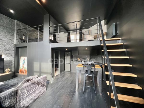 À VENDRE -  BOULOGNE-SUR-MER  - APPARTEMENT REZ-DE-CHAUSSÉE - 2 PIÈCES - PARKING PRIVATIF