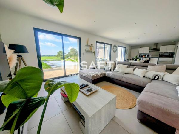 Villa contemporaine avec piscine - 4 chambres - DPE A