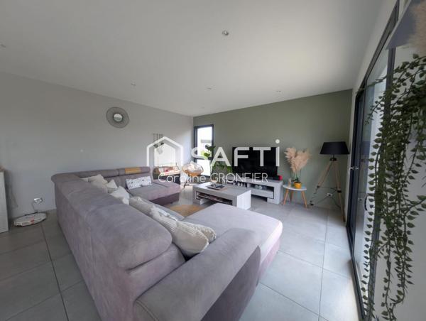 Villa contemporaine avec piscine - 4 chambres - DPE A