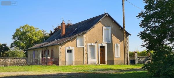 Maison rurale à vendre à Parcé-sur-Sarthe dans la Sarthe (72300), ref : 72133-114