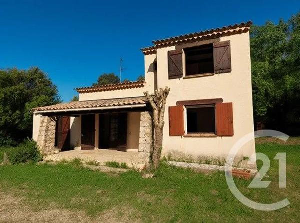 Maison à vendre  3 pièces - 68,90 m 2   ANTIBES  - 06