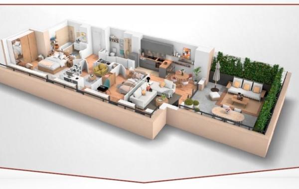 Vente Appartement P4 neuf Montigny-les-metz   