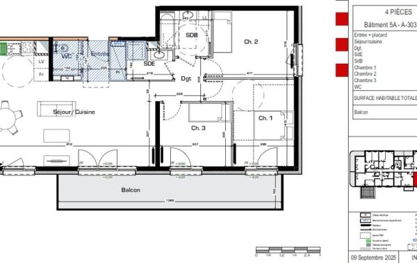 Vente Appartement P4 neuf Montigny-les-metz   