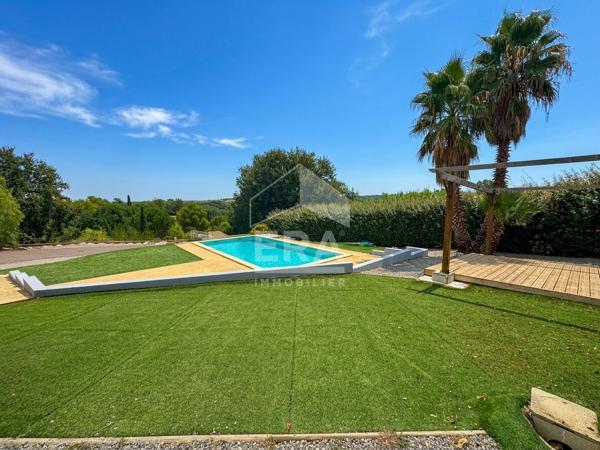 VILLA T4 DE STANDING AVEC PISCINE ET VUE SUR LES ALBÈRES A PASSA