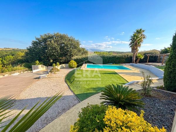 VILLA T4 DE STANDING AVEC PISCINE ET VUE SUR LES ALBÈRES A PASSA