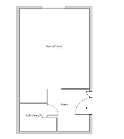 Appartement T1 à vendre - Exclusivité ERA 12eme AVENUE - Quartier Javel-Boucicaut, Paris