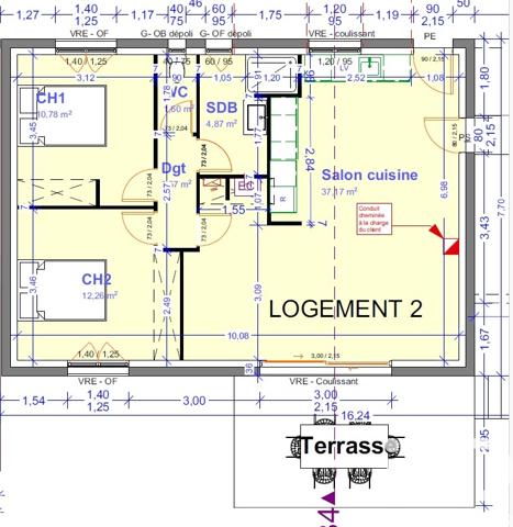 Maison à vendre 3 pièces 69 m² Camaret-sur-Aigues