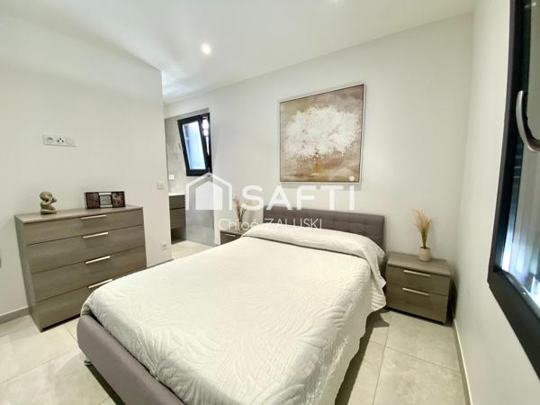 Maison contemporaine, 4 chambres, piscine, calme