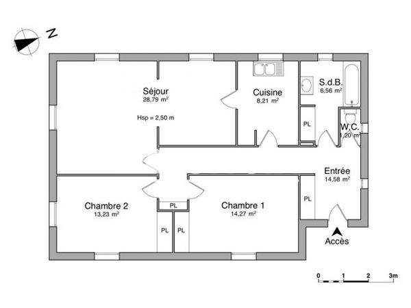 Location Appartement 3 pièces 86.84 m² - DOMAINE DU PARADIS Le Luc 83340