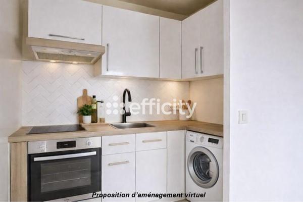 Appartement 1 pièce - 25 m² Exclusivité efficity