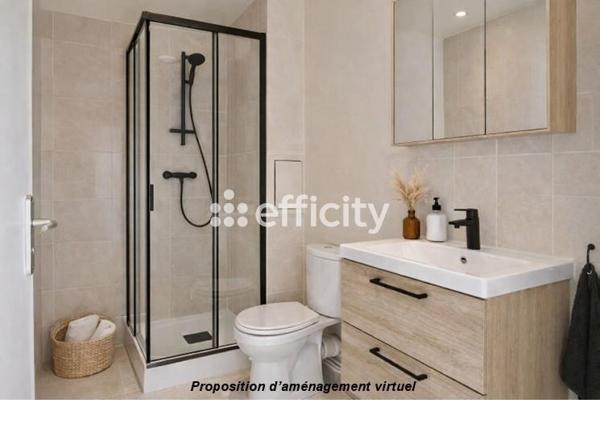 Appartement 1 pièce - 25 m² Exclusivité efficity
