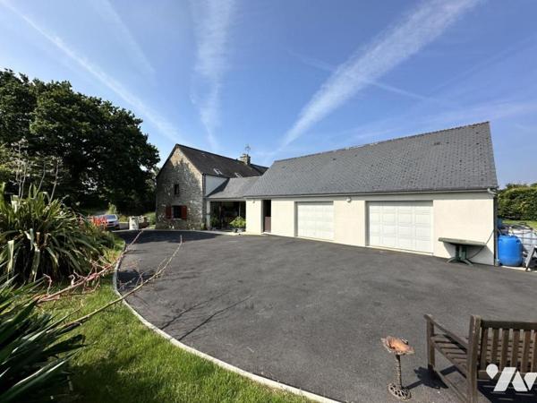 Maison avec grand terrain de 2,5 hectares