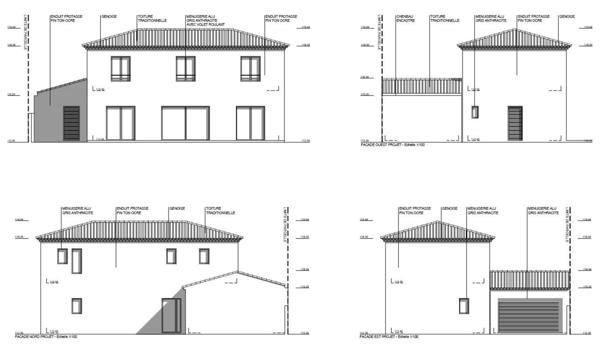 Terrain constructible plat, viabilisé, avec permis