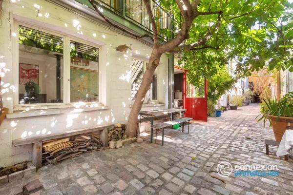 Vente immobilière : Maison à Saint-Ouen-sur-Seine  4 pièces  600 000 €- Connexion République.