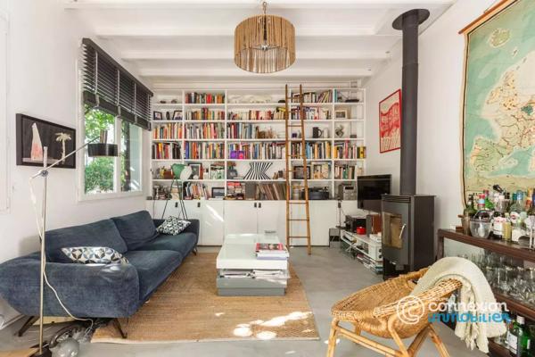Vente immobilière : Maison à Saint-Ouen-sur-Seine  4 pièces  600 000 €- Connexion République.
