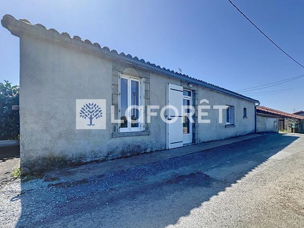 Location maison Moncoutant-sur-Sèvre - 2 pièce(s) - 51 m² - 500 €/mois