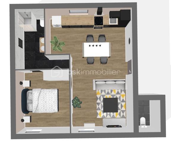 Appartement de 45 m²