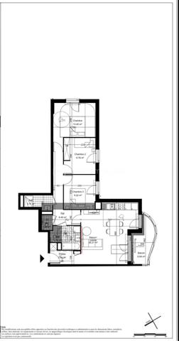 Appartement de 80 m²