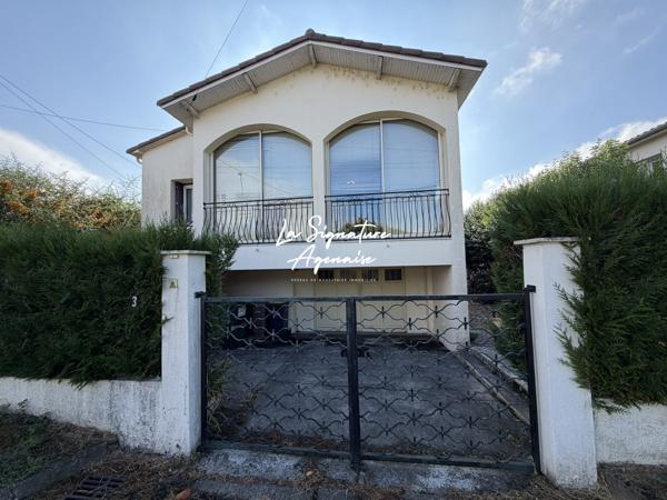 Maison avec 2 chambres jardin et garage