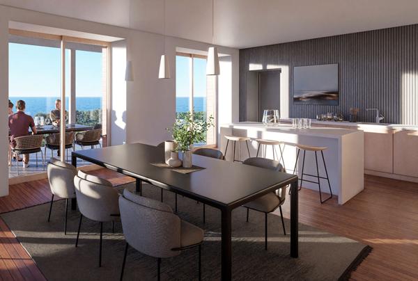 Appartement à vendre |                                       Donville-les-Bains |                                        4 pièces  |  124 m²