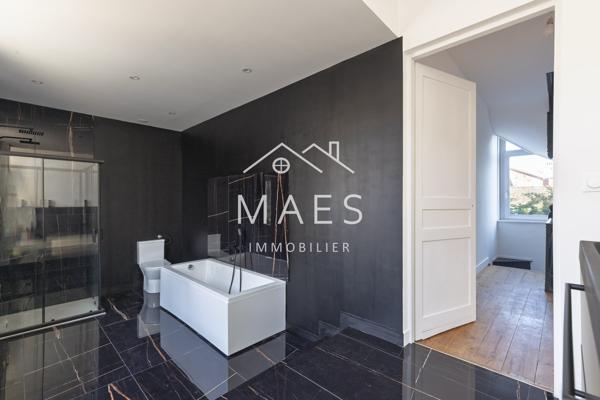 MARQUETTE-LEZ-LILLE – Cœur de ville – Maison familiale rénovée de 203 m2 – 5 chambres, bureau et jardin plein