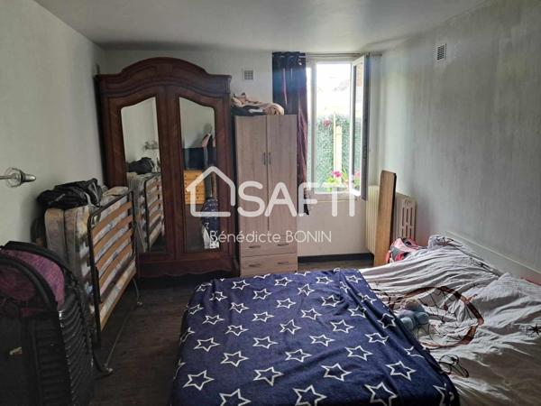 Coeur de ville, maison de plain pied