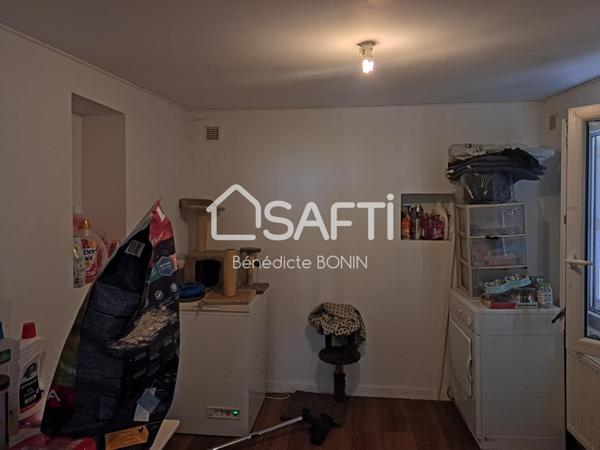 Coeur de ville, maison de plain pied