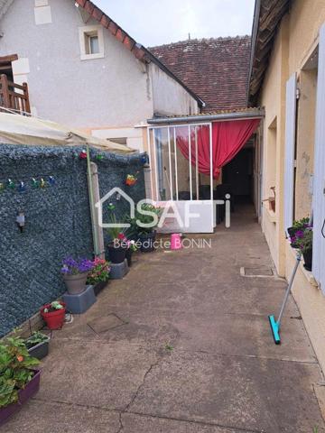 Coeur de ville, maison de plain pied