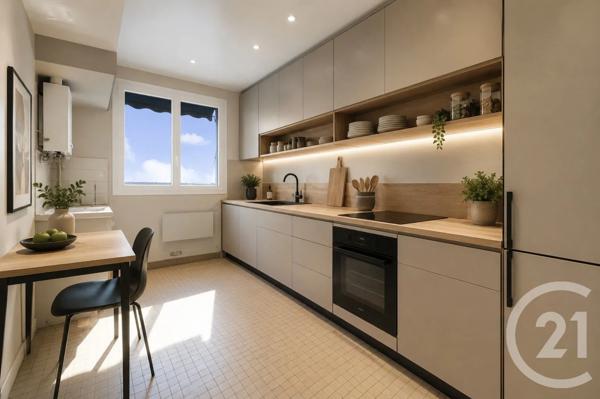 Appartement F3 à vendre  3 pièces - 57,53 m 2   MONTROUGE  - 92