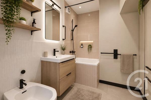 Appartement F3 à vendre  3 pièces - 57,53 m 2   MONTROUGE  - 92