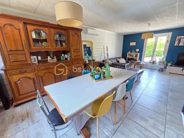 Magnifique pavillon sur sous sol de 91m² à La Machine

Sur la commune de La Machine, situé proche de toutes les écoles, les commerces et les commodités, nous vous présentons ce magnifique pavillon élevé sur sous sol construit en 1980, d'une superficie habitable de 91 m², comprenant 4 pièces composées d'une grande pièce de vie de 49m², avec espace salon, espace séjour, ainsi qu'une cuisine ouverte, aménagée et équipée, 3 chambres, wc et salle d'eau au rez-de-chaussée, cellier, atelier, buanderie aménagée, grand garage de 25m², terrasse et dépendance de jardin, le tout sur un beau terrain d'environ 1630m², arboré, entretenu et entièrement clos.

Au rez-de-chaussée, ce pavillon propose une petite véranda d'accueil, elle dispose d'une entrée qui donne sur une grande pièce de vie de 49m², composée d'un espace salon, un espace séjour, ainsi qu'une cuisine ouverte, aménagée et équipée.
Un dégagement de couloir dessert 3 chambres de 10,5, 11 et 12m², une salle d'eau et un wc indépendant.

Du couloir, un escalier mène au sous sol, où ce pavillon propose un espace buanderie de 19,5m², un cellier de 19m², une pièce de rangement ou atelier de 20m²,  ainsi qu'un grand garage de 25m².

Tous les sols de cette maison sont en carrelage (Salon séjour, cuisine, salle d'eau, wc) mais aussi en parquet (chambres), elle est composée d'un chauffage de type pompe à chaleur Air /Air (Climatisations réversibles) ainsi qu'un ballon production d'eau chaude.
Elle bénéficie d'une isolation double vitrage PVC, ainsi que de volets bois standards.
Ce pavillon dispose de combles parfaitement isolés et d'une toiture en tuiles mécaniques bétons en bon état.

Côté terrain, cette maison dispose d'un portail , d'une parcelle d'environ 1630 m² de terrain sans vis à vis entièrement clôturée, arborée et très bien entretenue, d'une terrasse, ainsi que d'une dépendance de jardin,
Côté assainissement, ce pavillon dispose du tout à l'égout.
Il dispose de la fibre internet

Les plus de cette maison :
Sa proximité de toutes les commodités, des commerces et des écoles. La qualité générale du bien parfaitement entretenu avec des grands volumes de pièces dont son salon séjour, sa cuisine ouverte aménagée et équipée, ses 3 chambres? son mode de chauffage, sa buanderie aménagée, son garage, ses extérieurs et sa terrasse, son terrain entretenu, arboré et clôturé.

Des photos supplémentaires sont disponibles sur BSK IMMOBILIER > Nos conseillers > Olivier FRESLON
Pour tout renseignement complémentaire ou pour une visite, contactez moi au 07.62.78.13.13.

Idéale pour une grande famille, cette maison est un vrai coup de cœur, une opportunité à saisir!!!