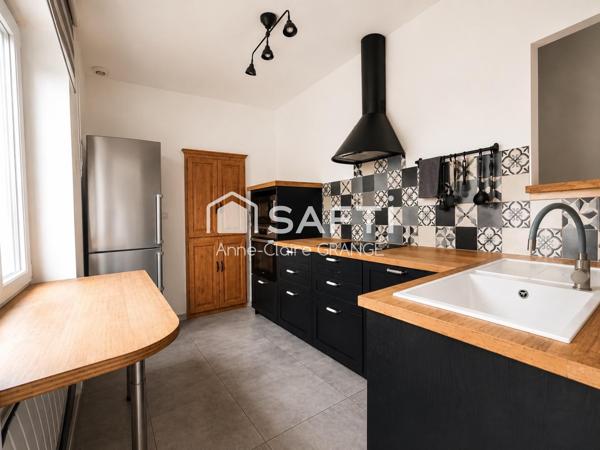 Coup de coeur à Conlie : Posez vos valises dans cette maison de ville T4 rénovée avec garage, jardin et potager