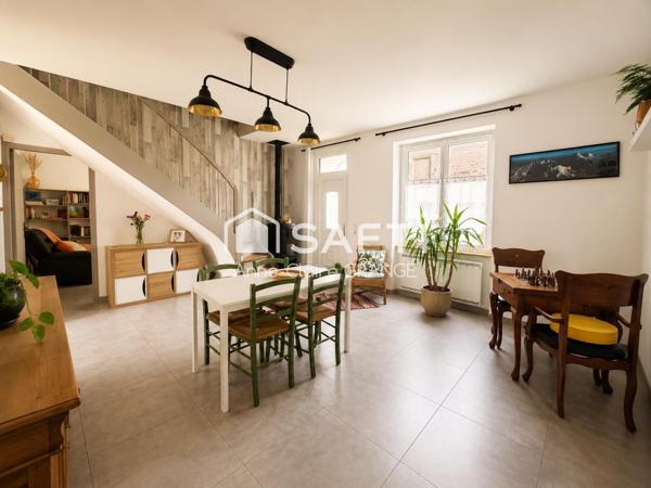 Coup de coeur à Conlie : Posez vos valises dans cette maison de ville T4 rénovée avec garage, jardin et potager