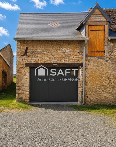 Coup de coeur à Conlie : Posez vos valises dans cette maison de ville T4 rénovée avec garage, jardin et potager
