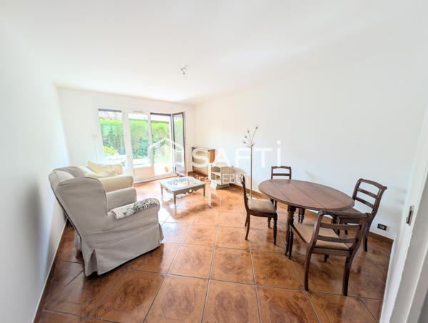 Beau F3, 61m2 en rez de jardin secteur Sévigné
