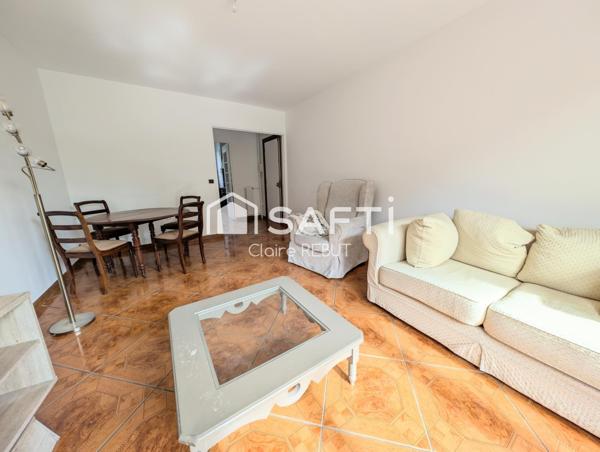 Beau F3, 61m2 en rez de jardin secteur Sévigné