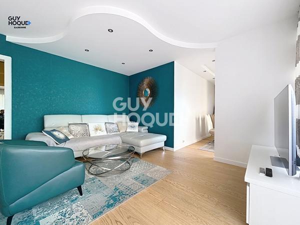 10 min Gare Ermont-Eaubonne :Appartement DERNIER ETAGE :4 pièces de 81m² de 2/3 chambres - Quartier PAUL- BERT à Eaubonne